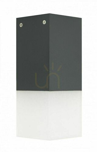 Kontrollera Utomhus taklampa SU-MA Cube mörkgrå aluminium IP44 E27 CB-S DG