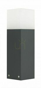 Utomhuslampa SU-MA CUBE CB-330 DG mörkgrå 33 cm IP44 E27 small 0