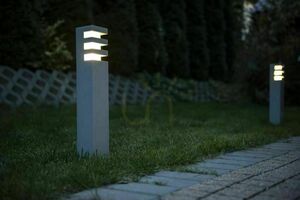 Utomhusvägglampa SU-MA RADO K BL svart 18W aluminium IP54 E27 small 2