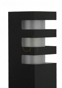 Utomhusstolpe SU-MA RADO 1 BL svart 75 cm IP54 E27 LED small 1
