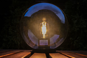 Trädgårdsboll Lunares Luna Ball 20 cm transparent LED IP44 LB20T small 2