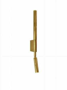 Vägglampa Max Light Organic W0340 guld metall 47 cm LED 2-ljus small 0