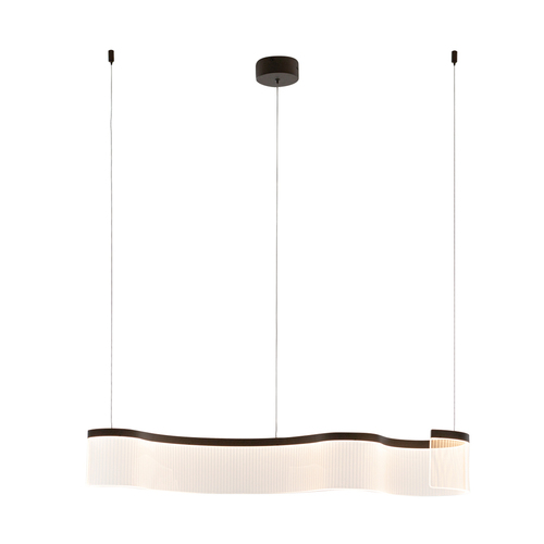 Kontrollera Pendellampa Italux Notar LED brun 31W 3000K PND-59078-31W-3K