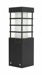 Utomhusstående ljus SU-MA RADO II 3 BL svart 25 cm small 0