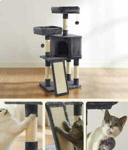 Klösmöbel för katt 115cm - PCT141G01 small 2