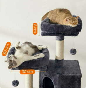 Klösmöbel för katt 115cm - PCT141G01 small 3