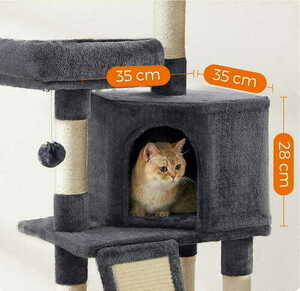 Klösmöbel för katt 115cm - PCT141G01 small 4