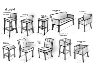 WILTON CHAIR - kol(et95), naturlig small 5