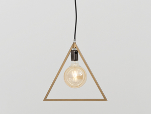 TRIAM pendellampa - guld small 0