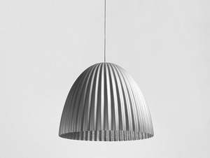 PLISSART L pendellampa - silver small 0