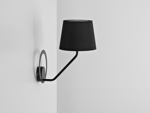 Kontrollera SHADE WALL vägglampa - svart skärm, svart.