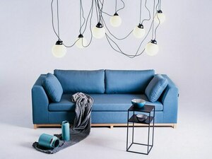 GLASS M 1 taklampa - svart small 2