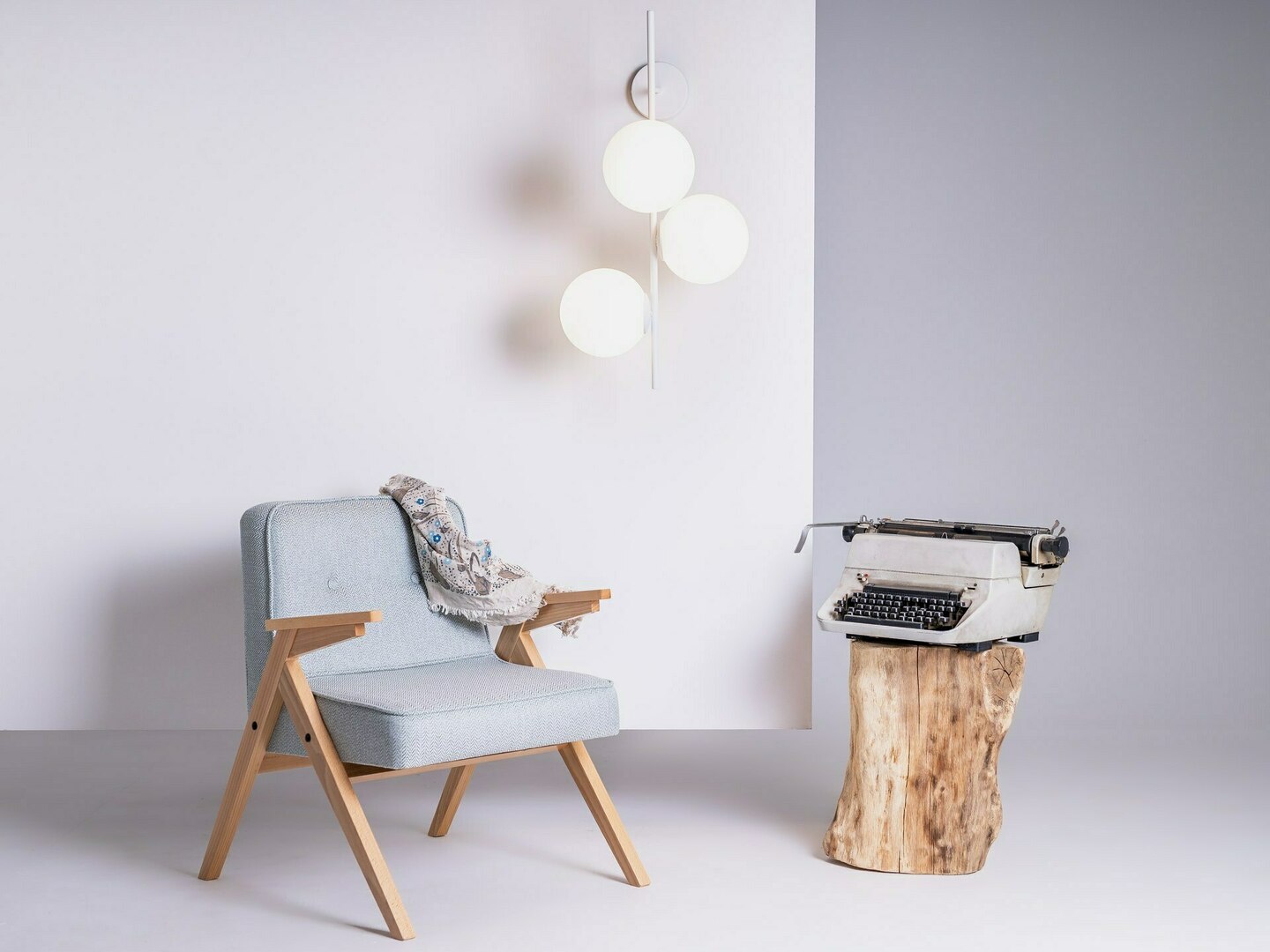 Förhandsvisning BOBLER 1connect vägglampa - vit BOBLER 1connect vägglampa - vit