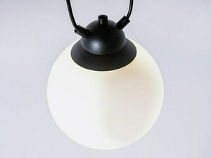 GLASS HANGMAN 1 pendellampa - svart small 4
