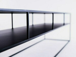 RTV-bord TENSIO 2 FLOOR METAL 200x45 - svart small 4