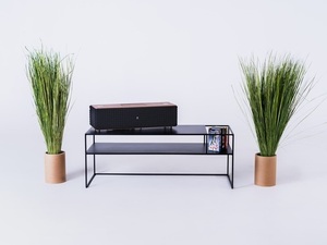 RTV-bord SENSO FLOWER METAL 120x45 P - svart small 2