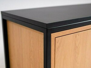 SKAP 3R1 DOOR RTV bokhylla - svart small 4