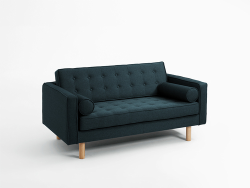 Kontrollera 2-sits soffa. ÄMNE TRÄ