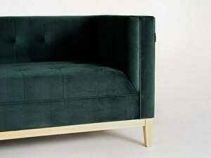 Soffa by-TOM 2 personer. distribution. - avokado(rv38), naturlig small 4