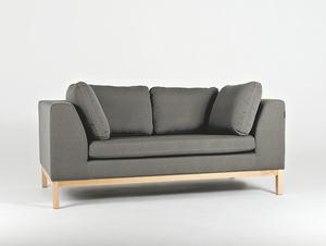 AMBIENT WOOD 2-personers soffa. - kvarts(ml84), naturlig small 0