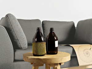 AMBIENT WOOD 2-personers soffa. distribution. - kvarts(ml84), naturlig small 1