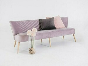 HARRY 3-personers soffa. - litchifrukt(rv62), naturlig small 1