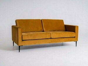 VERGAN 2-personers soffa. - maracuja(rv41), svart small 0