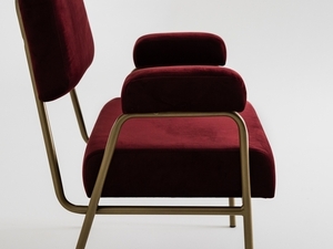 Fåtölj SIMPLE - fig(rv59), guld small 1