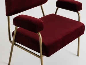 Fåtölj SIMPLE - fig(rv59), guld small 3