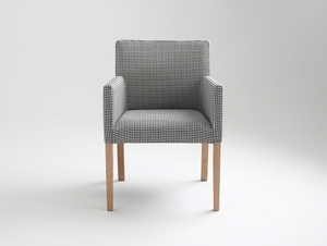 WILTON ARMS 84- mörk pepita(ke700) fåtölj, natur small 2