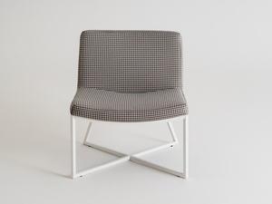 Fåtölj ZERO - ljus pepita(ke701), vit small 3