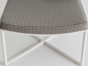Fåtölj ZERO - ljus pepita(ke701), vit small 4