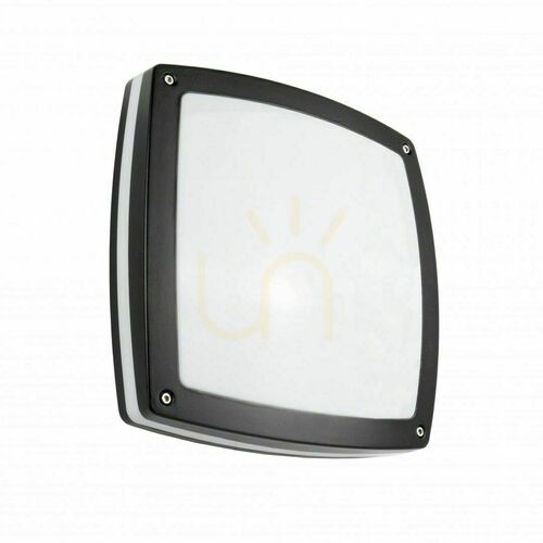 Kontrollera Utomhus vägglampa SU-MA NEX svart 30x30 cm 2x10W 91022-BL