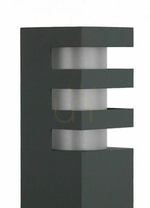 Utomhusstående lampa SU-MA RADO 2 DG mörkgrå 50 cm IP54 E27 LED small 1