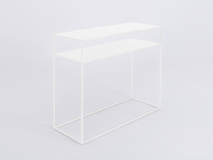 TENSIO 2 FLOOR METAL konsol 100x35 - vit small 0