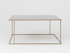 WALT METAL soffbord 100x100 - guld small 3