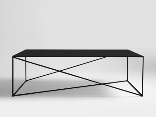 Kontrollera MEMO METAL 140 soffbord - svart