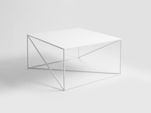 MEMO METAL 80 soffbord - vit small 0