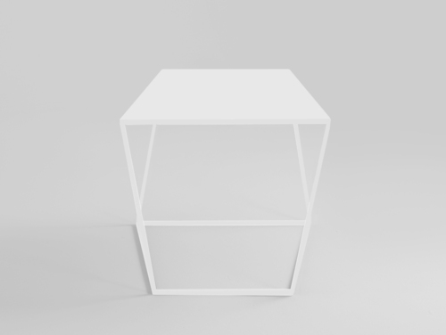 Kontrollera ZAK METAL 50 soffbord - vit