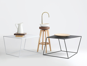 ZAK METAL 80 soffbord - vit small 1
