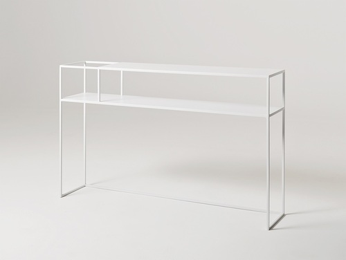 Kontrollera SENSO FLOWER METAL konsol 120x25 L - guld