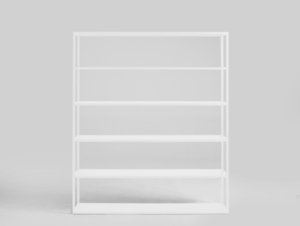 HYLLER METAL bokhylla 150x180 - vit small 0