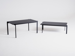BORGE soffbord 100x60 - svart small 3