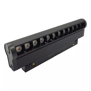 Rotater 12W magnetlinje roterande spotlampa LED svart TLV-11-12 small 3