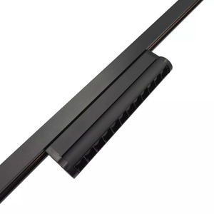 Rotater 12W magnetlinje roterande spotlampa LED svart TLV-11-12 small 4