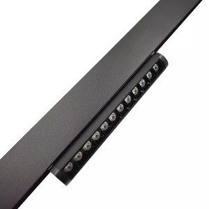 Rotater 12W magnetlinje roterande spotlampa LED svart TLV-11-12 small 7