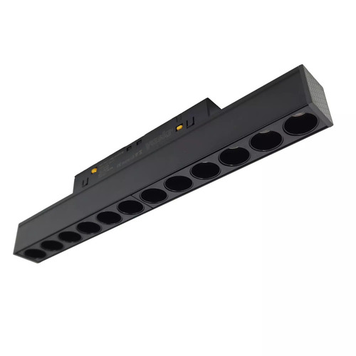 Kontrollera Stip Smart 12W Magnet Line LED-spotlampa Svart TLV-10-12TU