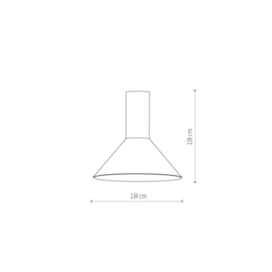 Lampskärm CAMELEON HERMANOS A lampskärm svart/massiv mässing 8034 Nowodvorski small 1