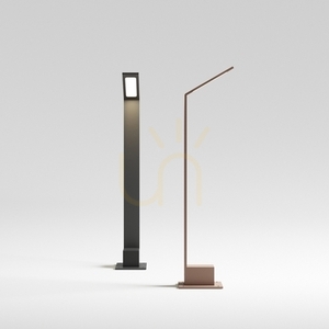 Utomhusstående LED-lampa Ideallux AGOS H60 brun 3000K aluminium 326689 small 2