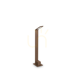 Utomhusstående LED-lampa Ideallux AGOS H60 brun 3000K aluminium 326689 small 0